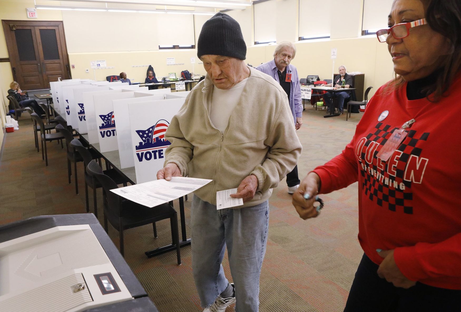 Turnout is Light for local voting